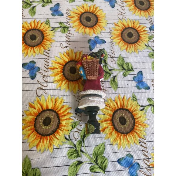 Polystone Santa Claus Lamp Ornament 2 1/8in Tall NIB - Picture 7 of 10